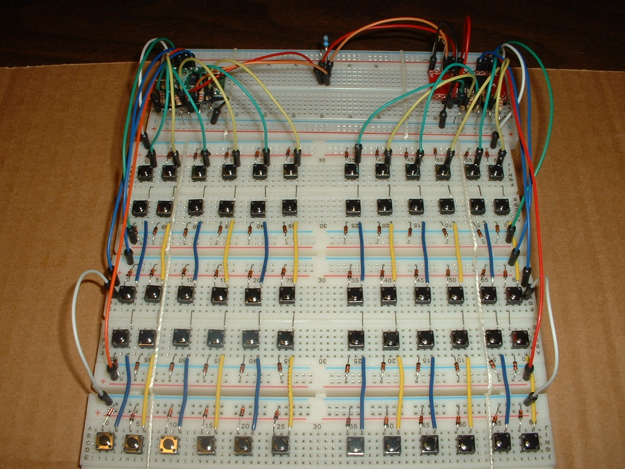 big breadboard keyboard