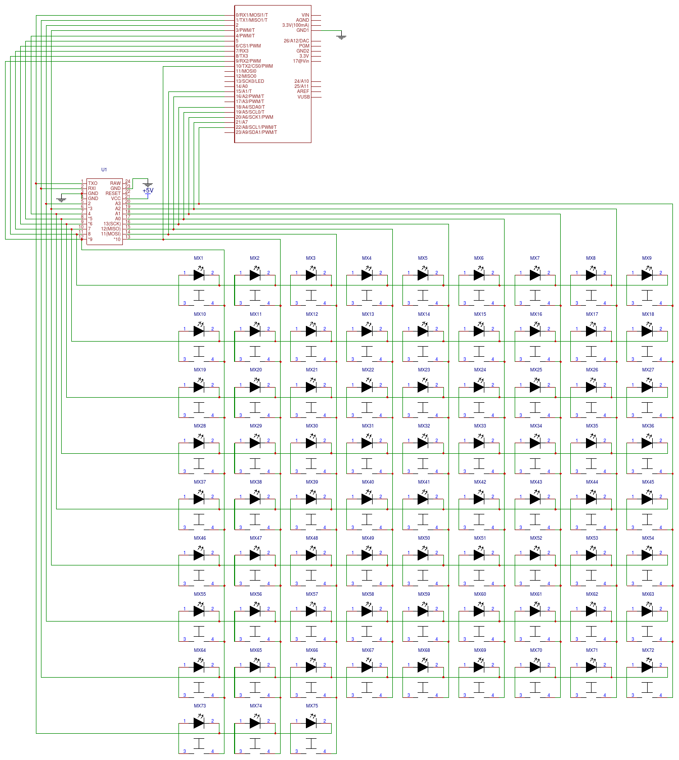i75 1.0 PCB Schematic