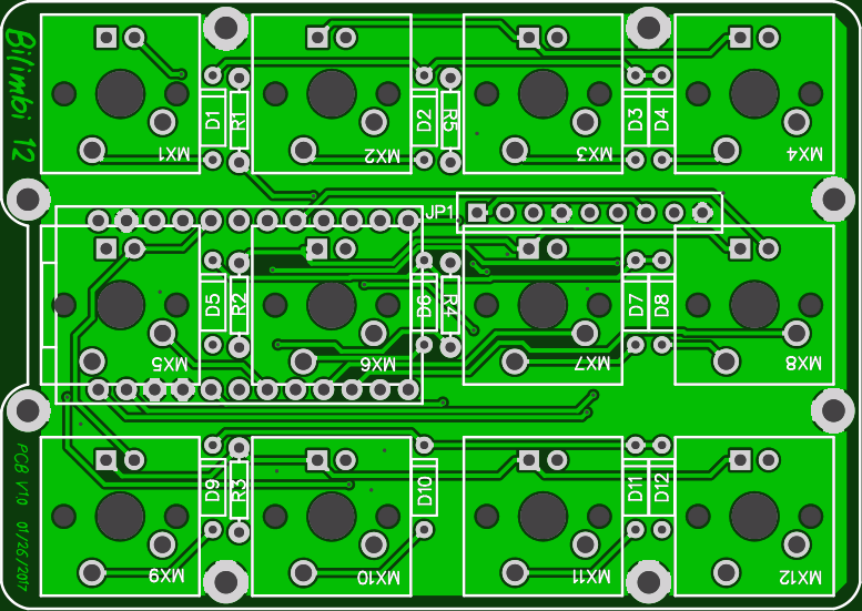 bilimbi 1.0 PCB Front