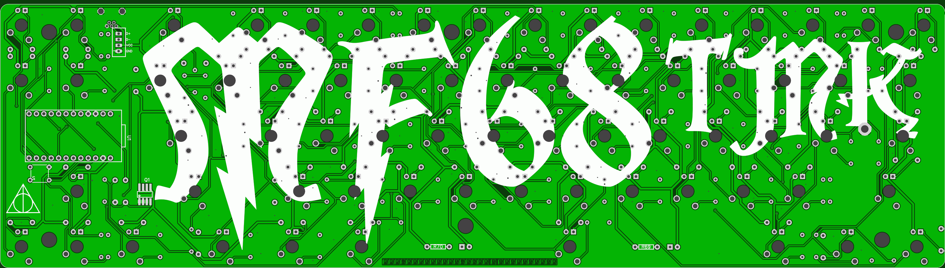 mf68 1.0 PCB Bottom